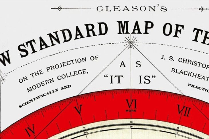 The Gleason Flat Earth Map: A Fascinating Relic of Alternative Cartography