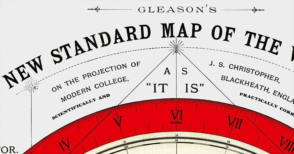 The Gleason Flat Earth Map: A Fascinating Relic of Alternative Cartography